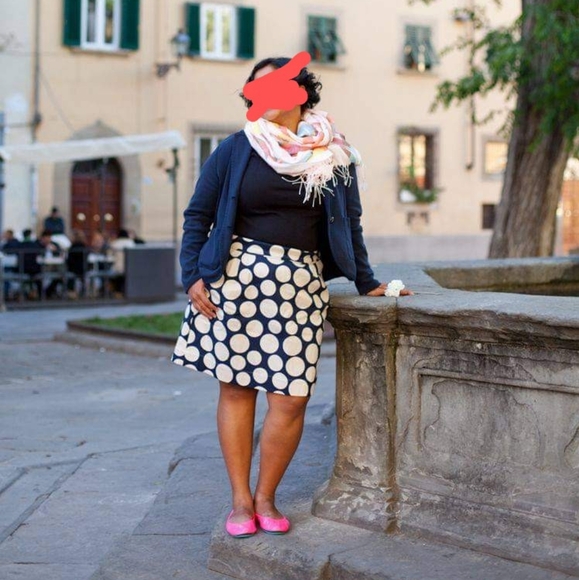 Boden textured polka dot mini skirt - Picture 4 of 4